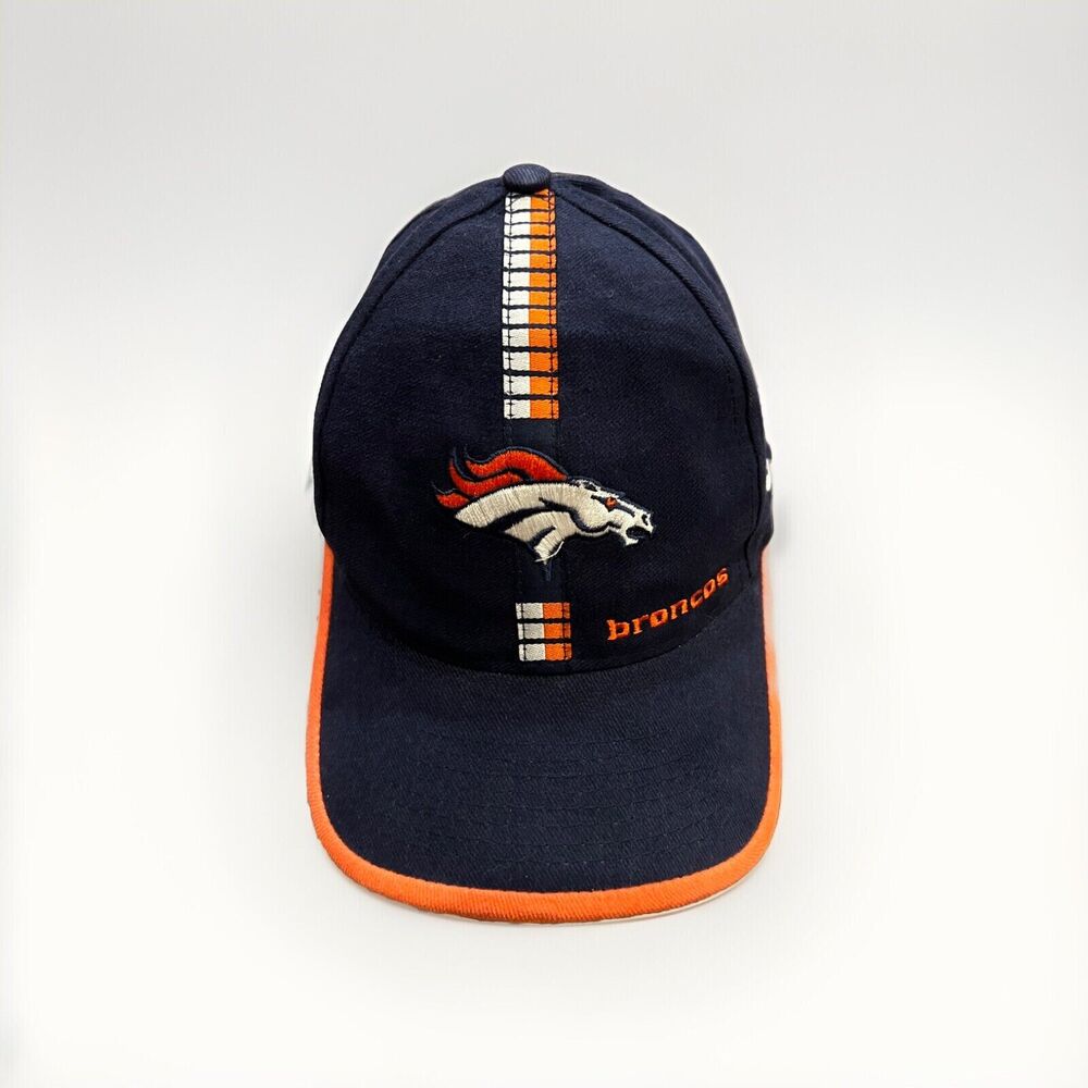 Vintage 90s Logo Athletic Mens Pro Line NFL Denver Broncos Strapback Hat Cap